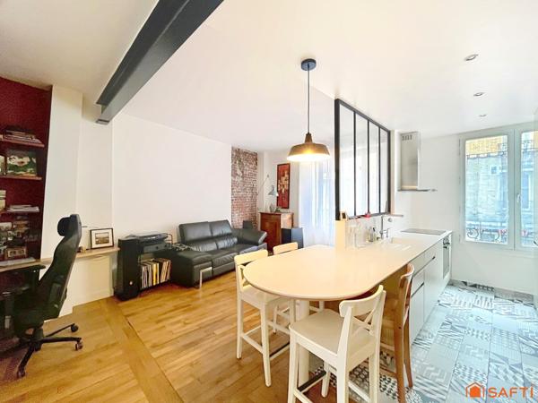 T3 entièrement rénové par architecte d'intérieur