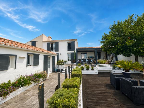 Ile de Noirmoutier : Villa de famille remarquable - vue mer incroyable
