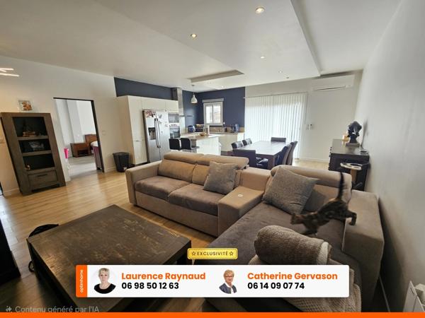 LE CENDRE – Maison familiale rénovée avec 5 chambres, garage de 98 m² et jardin intime