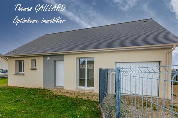 Maison récente de 84 m2 sur terrain de 600 m2 - 3 chambres / garage