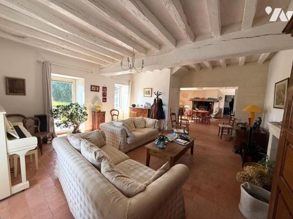 LA MEIGNANNE EN CAMPAGNE MAISON ANCIENNE 3 CH AVEC GRAND JARDIN
