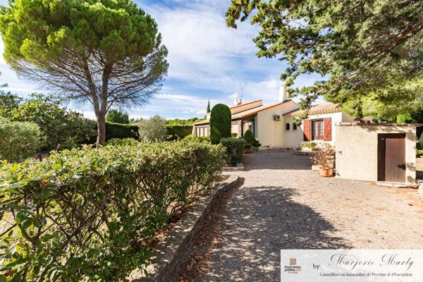 A vendre Maison d'architecte - 136 m2  - LEZIGNAN CORBIERES (11200) - 239 000  HAI