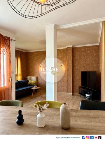 Chalon-sur-Saône (71100) Appartement T4 | 80 m² | Balcon