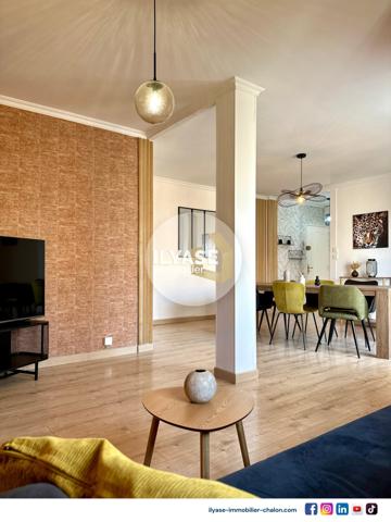 Chalon-sur-Saône (71100) Appartement T4 | 80 m² | Balcon