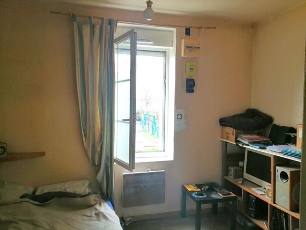 A VENDRE NANTES CHANTENAY  appartement 28m2 1 chambre séparée
