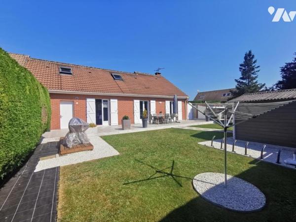 HARNES - Pavillon individuel  en excellent état SH env. 112 m² avec garage, petite cave