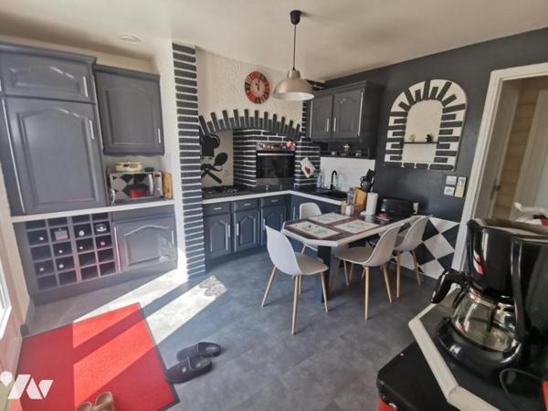 HARNES - Pavillon individuel  en excellent état SH env. 112 m² avec garage, petite cave