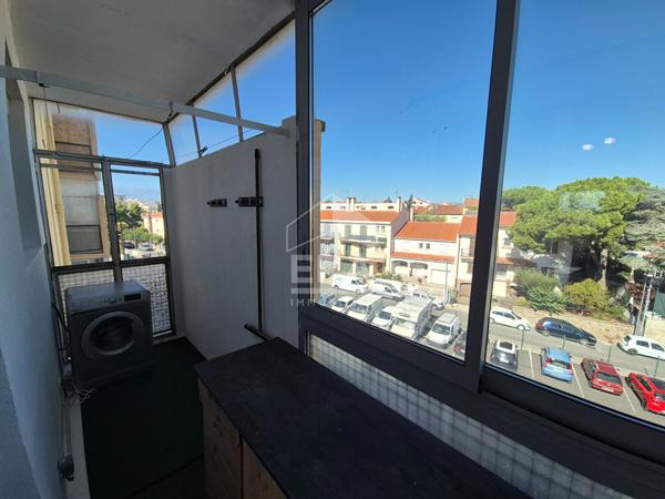 À vendre à Perpignan : Appartement 4 chambres, balcon et cave