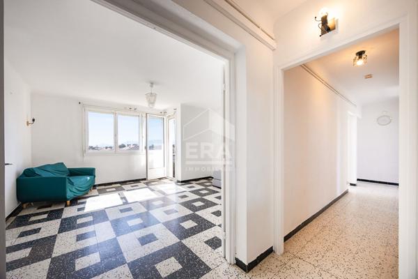 À vendre à Perpignan : Appartement 4 chambres, balcon et cave
