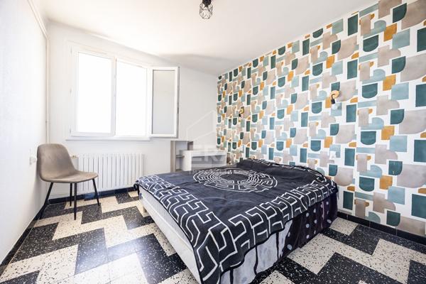 À vendre à Perpignan : Appartement 4 chambres, balcon et cave