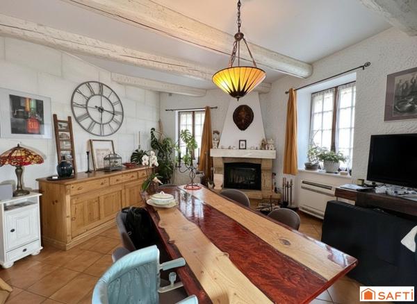 Maison de village 230 m² Studio loué,  toit-terrasse vue Ventoux — 5 min d'Avignon