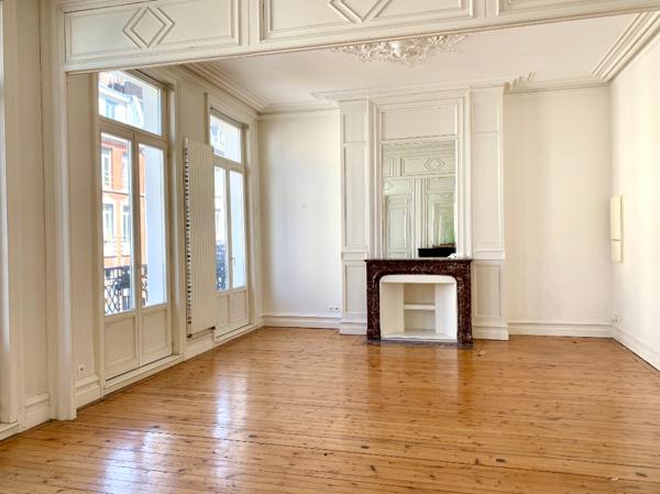 Lille centre - République - Bel appartement T4 de 125 m², 3 chambres, cave Lille