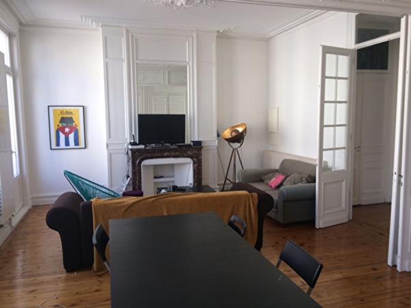 Lille centre - République - Bel appartement T4 de 125 m², 3 chambres, cave Lille