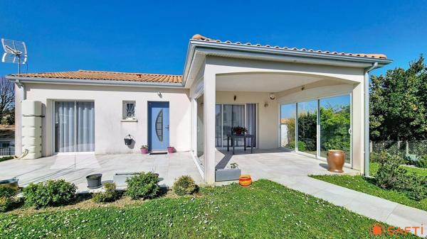 Maison contemporaine avec vue estuaire – Emplacement privilégié à Meschers-sur-Gironde