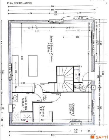 Maison contemporaine avec vue estuaire – Emplacement privilégié à Meschers-sur-Gironde