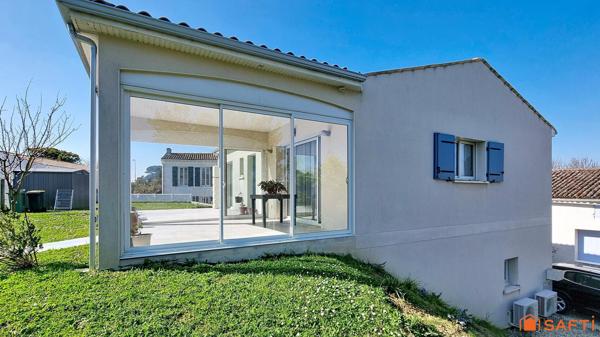 Maison contemporaine avec vue estuaire – Emplacement privilégié à Meschers-sur-Gironde