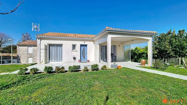 Maison contemporaine avec vue estuaire – Emplacement privilégié à Meschers-sur-Gironde