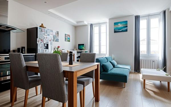 Appartement à vendre    2 pièces • 46 m2 Villeurbanne