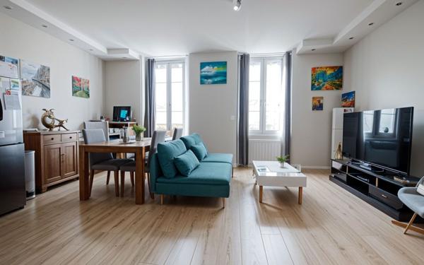 Appartement à vendre    2 pièces • 46 m2 Villeurbanne