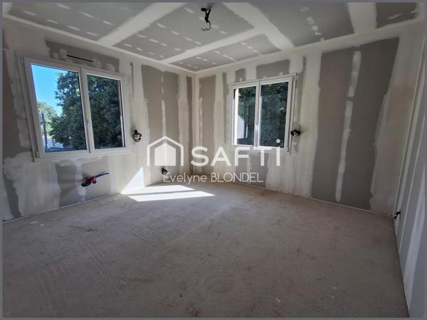 PAVILLON NEUF BEAUX VOLUMES ET GRAND TERRAIN