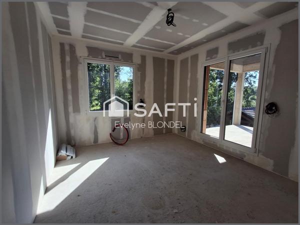 PAVILLON NEUF BEAUX VOLUMES ET GRAND TERRAIN