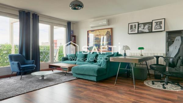 Appartement dernier étage T4 sans travaux place de parking