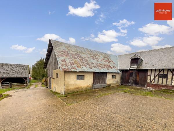 À VENDRE – CORPS DE FERME AVEC MAISON DE MAÎTRE, DOMAINE CLOS DE MURS – CORMEILLES CENTRE