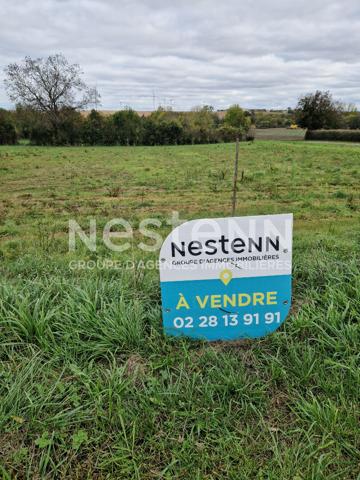 Terrain constructible  de 603m² , viabilisé à Xanton-Chassenon