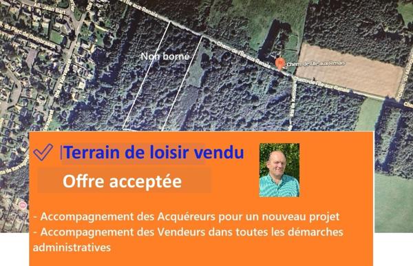 Terrain de loisir non constructible zone agricole