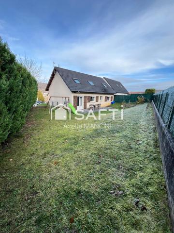 Maison 6 pièces, 4 chambres avec 533 m2 de jardin.