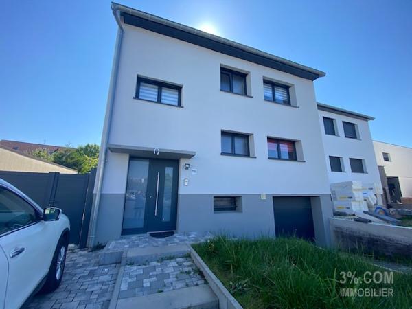 3%.COM Belle maison 140m² avec terrasse, jardin et piscine Hoenheim (67800)