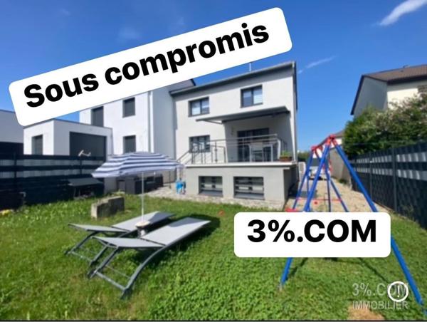 3%.COM Belle maison 140m² avec terrasse, jardin et piscine Hoenheim (67800)