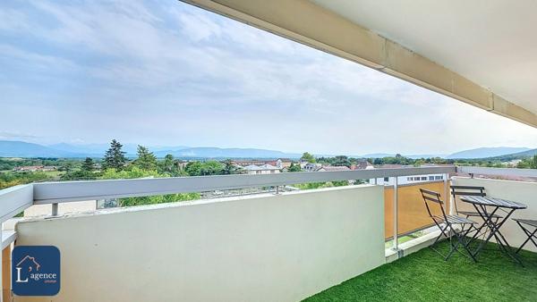 T4 Coeur de Gex vue panoramique sur les Alpes/Mont-blanc Garage double Cave Balcon