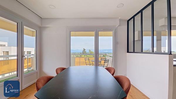 T4 Coeur de Gex vue panoramique sur les Alpes/Mont-blanc Garage double Cave Balcon