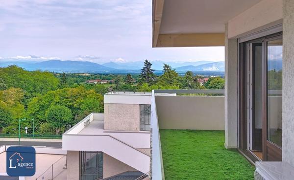 T4 Coeur de Gex vue panoramique sur les Alpes/Mont-blanc Garage double Cave Balcon