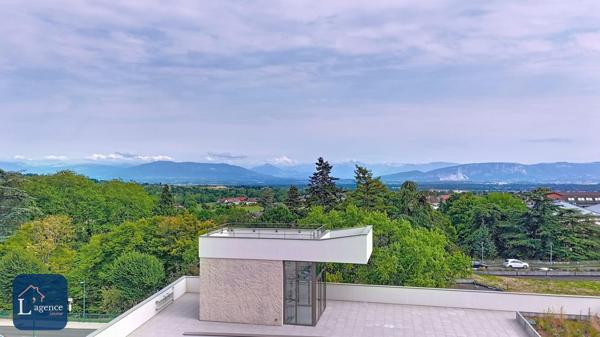 T4 Coeur de Gex vue panoramique sur les Alpes/Mont-blanc Garage double Cave Balcon