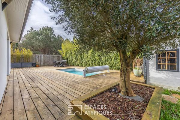 Maison contemporaine et familiale dans un secteur préservé