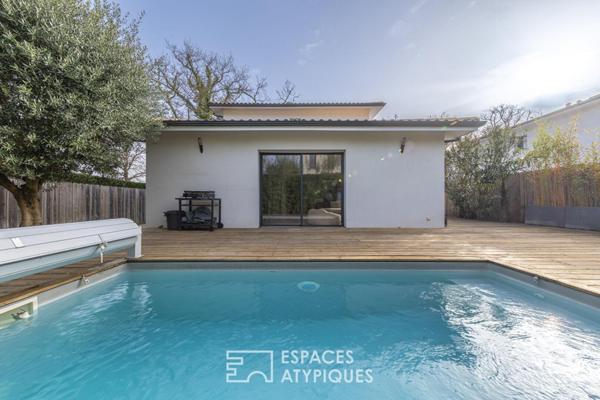 Maison contemporaine et familiale dans un secteur préservé