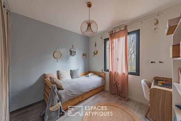 Maison contemporaine et familiale dans un secteur préservé