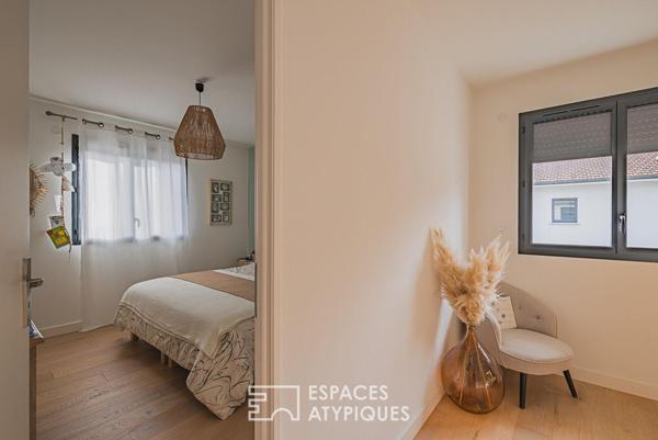 Maison contemporaine et familiale dans un secteur préservé