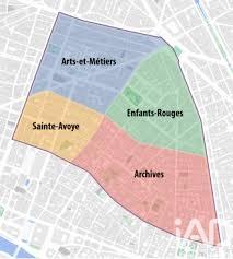 Parking à vendre 400 m² Paris 3