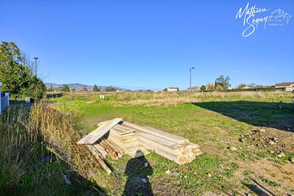 Terrain constructible dans un cadre de vie agréable