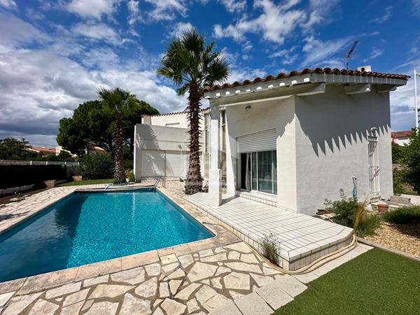 Maison d'architecte 4 faces sur sous sol - Piscine - Perpignan