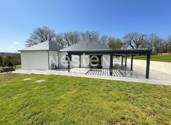GRAND-CHAMP - Maison contemporaine de plain-pied 88 m² terrain 2777 m²