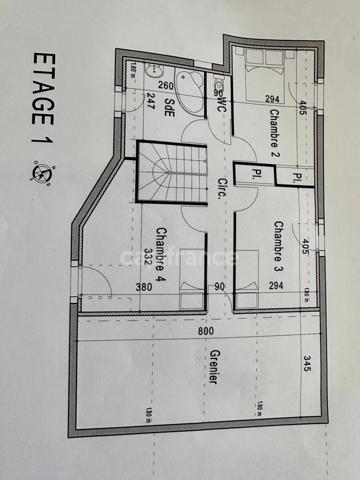 Maison à vendre 5 chambres - vie de plain-pied - jardin 1200m² - à 3 minutes de Doué-la-Fontaine