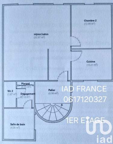 Maison de ville 4 pièces de 107 m² à Nîmes (30000)