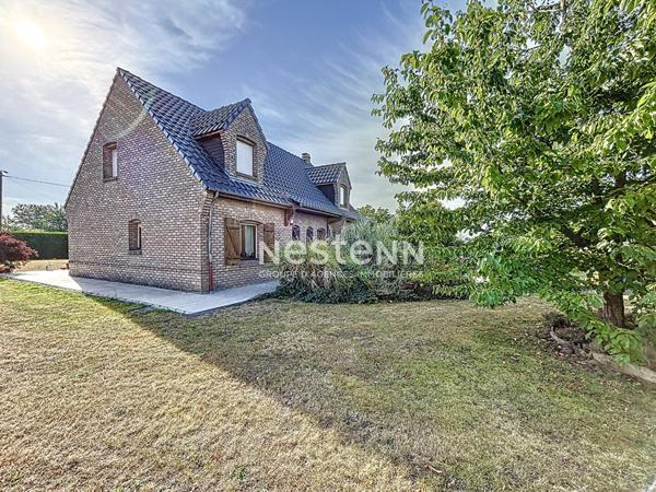 Pavillon traditionnel de 159m² à vendre à Aniche - Un véritable havre de paix ! 3 chambres - grand jardin - sous-sol complet - Prix : 270 000euros