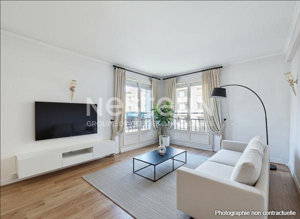 Chilly-Mazarin T3 avec Loggia et Box dans la résidence recherchée des Aulnes, proche centre-ville.