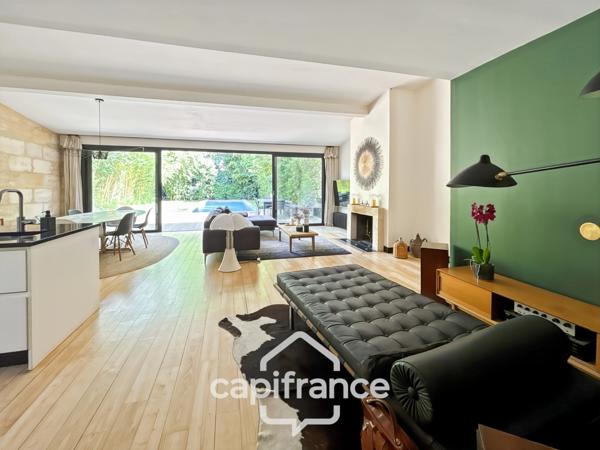 TALENCE (33)-Quartier St Genes - Maison Jardin, Piscine Renovation de qualité