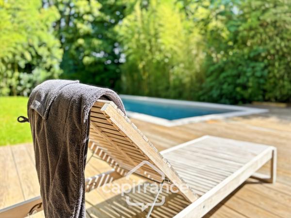 TALENCE (33)-Quartier St Genes - Maison Jardin, Piscine Renovation de qualité